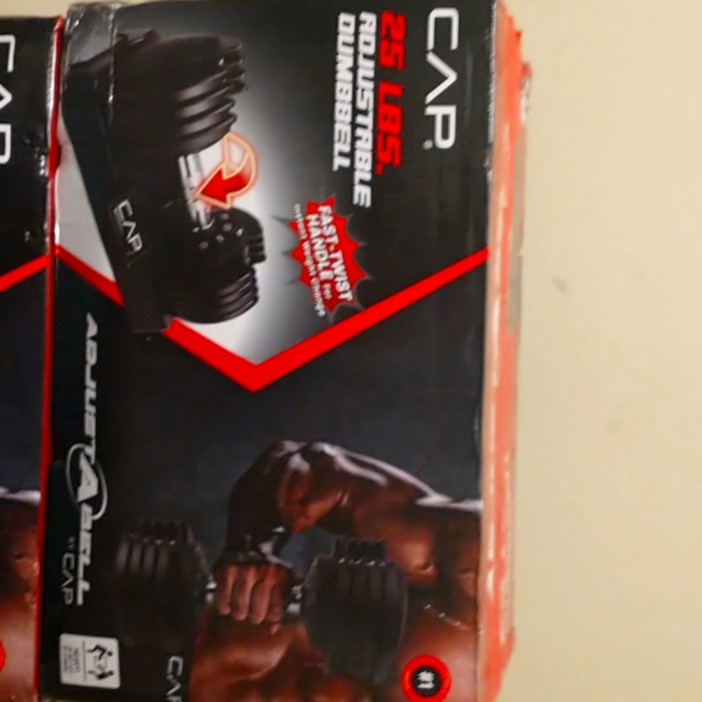 CAP adjustable dumbbells cap 25